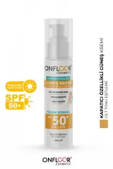 Onfloor Güneş Kremi SPF 50+ 100 ml – Tinted, Cilt Tonu Eşitleyici, Yüksek UVA + UVB Koruma