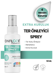 Onfloor Terleme Önleyici Sprey 50 ml – Kokuya Karşı Etkili, Tüm Vücut Kullanımına Uygun