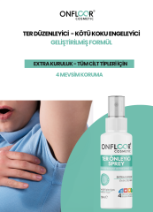 Onfloor Terleme Önleyici Sprey 50 ml – Kokuya Karşı Etkili, Tüm Vücut Kullanımına Uygun