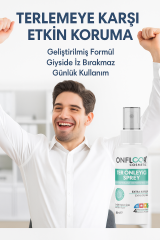 Onfloor Terleme Önleyici Sprey 50 ml – Ter Kokusunu Giderici, Gün Boyu Ferahlık, Cilt Dostu Pudrasız Formül