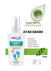 Onfloor Ayak Bakım Spreyi 100 ml – Koku Giderici, Mantar Önleyici, Ferahlatıcı Etki