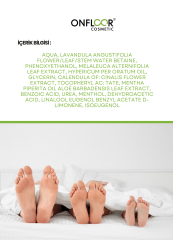 Onfloor Ayak Bakım Spreyi 100 ml – Koku Giderici, Mantar Önleyici, Ferahlatıcı Etki