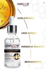 Onfloor Canlandırıcı Serum 30 ml – Kırışıklık Karşıtı, Yoğun Nem, Aydınlatıcı Etki