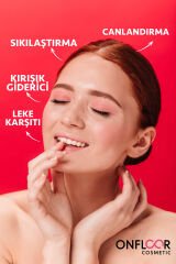Onfloor Canlandırıcı Serum 30 ml – Kırışıklık Karşıtı, Yoğun Nem, Aydınlatıcı Etki