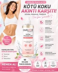 Onfloor Genital Bölge Temizleme Jeli 400 ml – Koku Giderici, Akıntı Önleyici, Günlük İntim Bakım