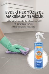 Onfloor Leke Çıkarıcı Sprey 400 ml – Yağ, Çay, Kahve, Kan, Makyaj Lekelerine Karşı Güçlü Temizlik