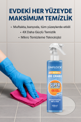 Onfloor Leke Çıkarıcı Sprey 400 ml – Yağ, Çay, Kahve, Kan, Makyaj Lekelerine Karşı Güçlü Temizlik