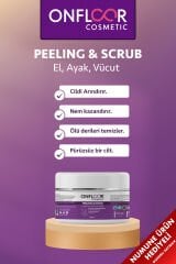 Onfloor Peeling Krem – Cilt Arındırıcı, Ölü Deri Temizleyici, Gözenek Açıcı Bakım