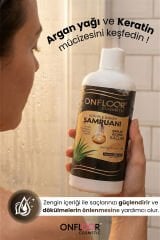 Onfloor Şampuan 400 ml – Dökülme Karşıtı, Hızlı Saç Uzatan, Komple Saç Bakımı
