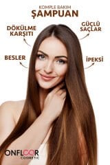 Onfloor Şampuan 400 ml – Dökülme Karşıtı, Hızlı Saç Uzatan, Komple Saç Bakımı