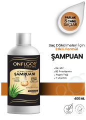 Onfloor Şampuan 400 ml – Dökülme Karşıtı, Hızlı Saç Uzatan, Komple Saç Bakımı