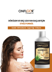 Onfloor Şampuan 400 ml – Dökülme Karşıtı, Hızlı Saç Uzatan, Komple Saç Bakımı
